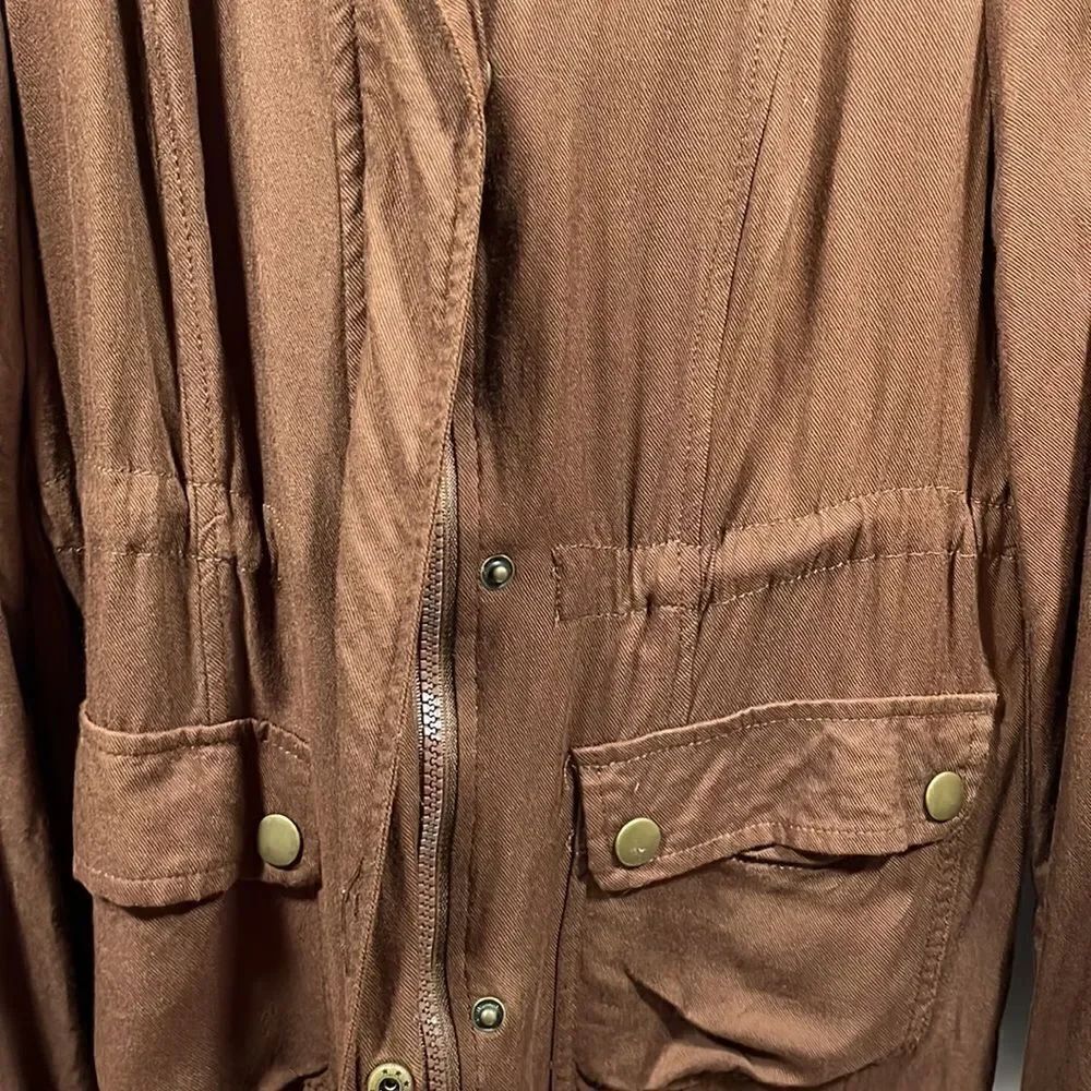 Daytrip brown lightweight jacket - Picture 5 of 6